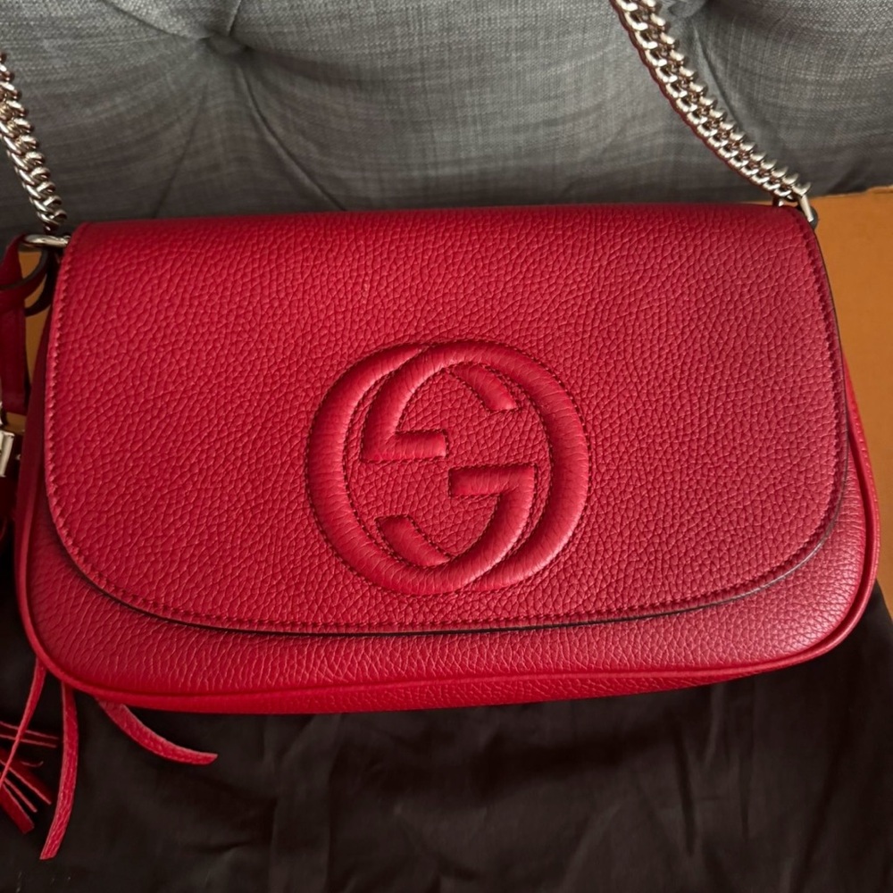100% Authentic. Gucci Soho Disco crossbody bag.
